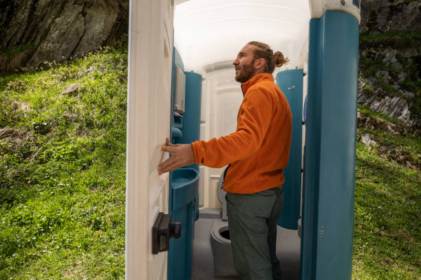 Porta potty delivery and setup in New Ulm, MN